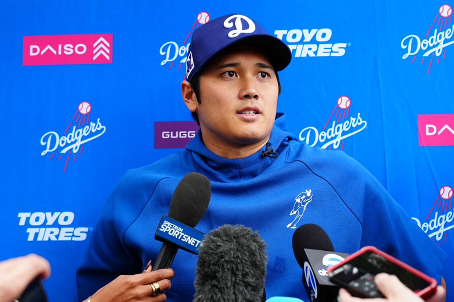 ドジャース・大谷翔平【写真：荒川祐史】