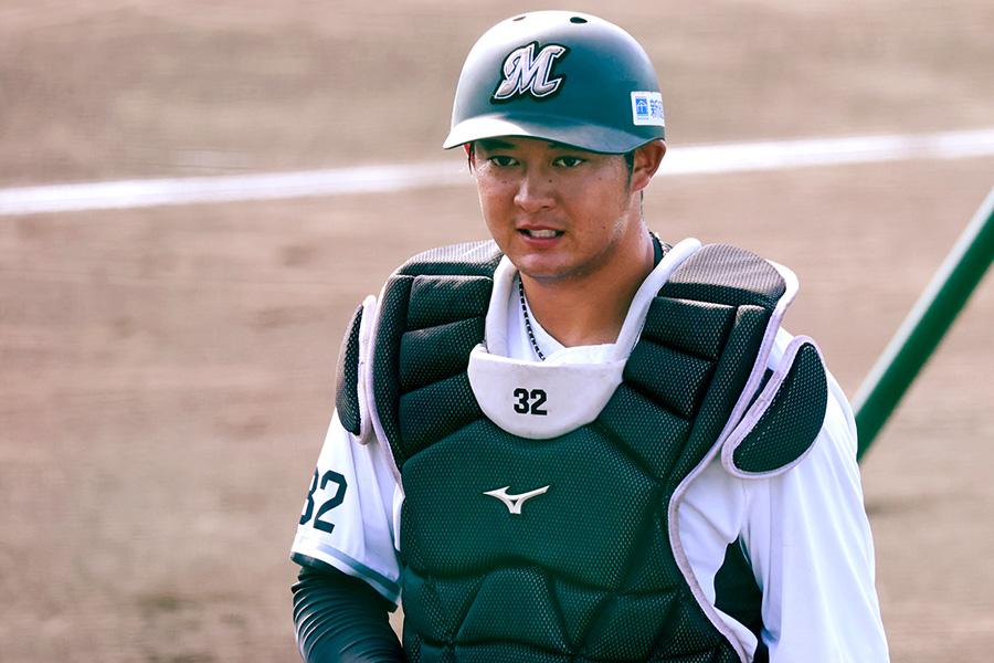 ロッテ・佐藤都志也【写真：小池義弘】