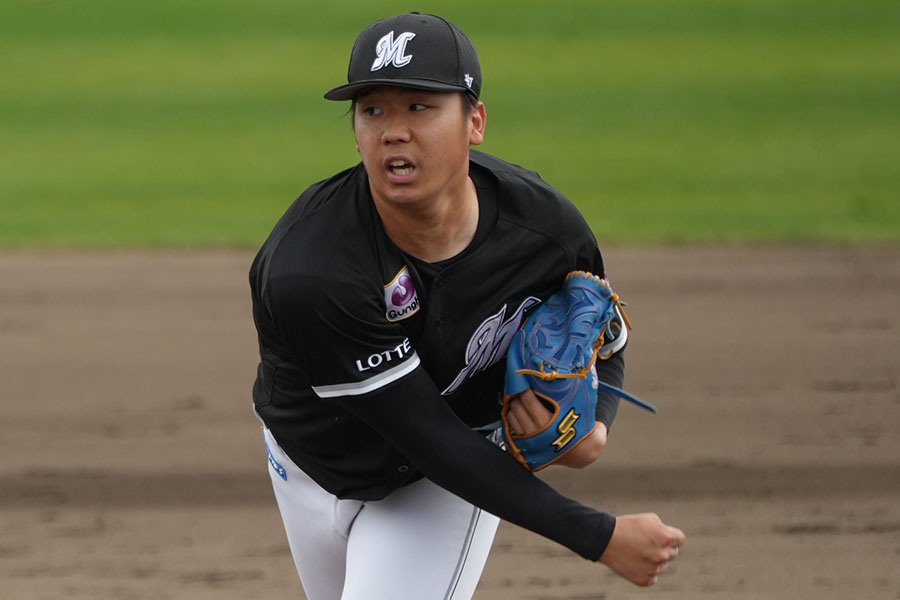 ロッテ・木村優人【写真：町田利衣】