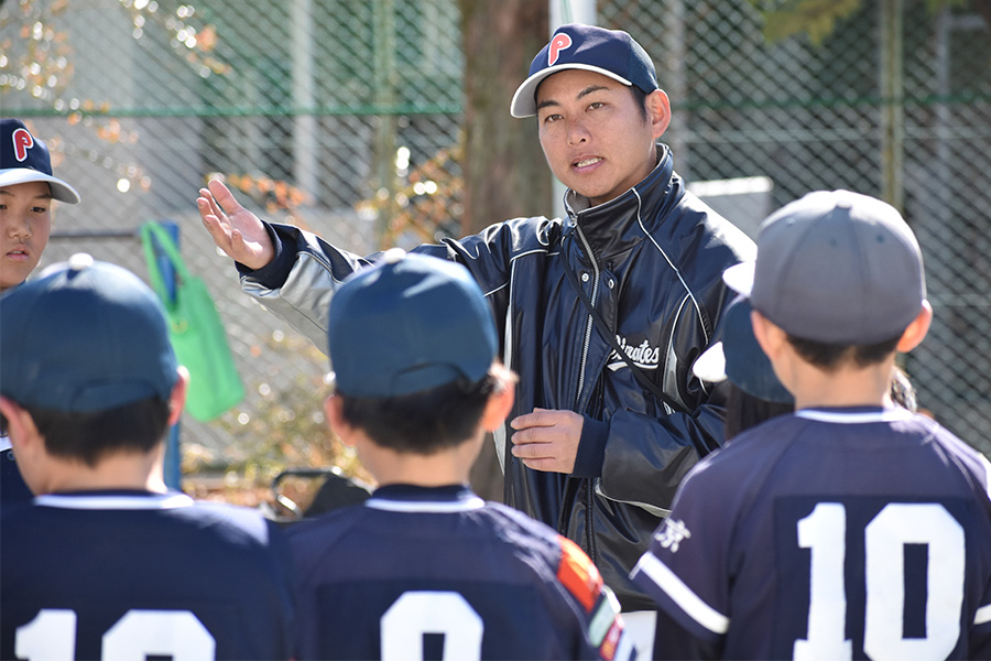 不動パイレーツの田中和彦監督【写真：高橋幸司】