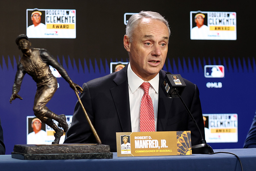 MLBコミッショナーのロブ・マンフレッド【写真：Getty Images】