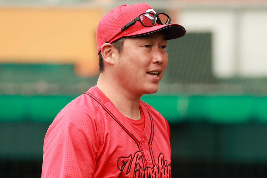 広島・新井貴浩監督【写真：小池義弘】