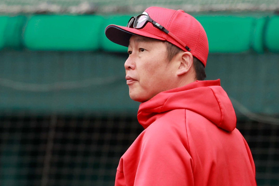 広島・新井貴浩【写真：小池義弘】