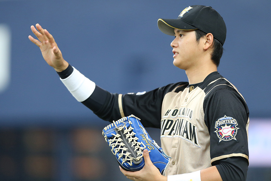 日本ハム時代の大谷翔平【写真提供：産経新聞社】