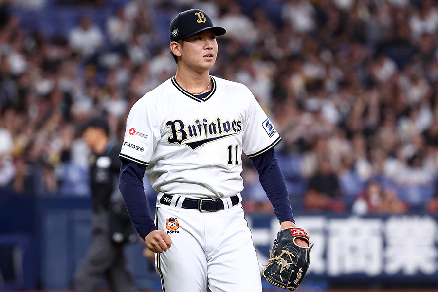 オリックス・山下舜平大【写真：栗木一考】