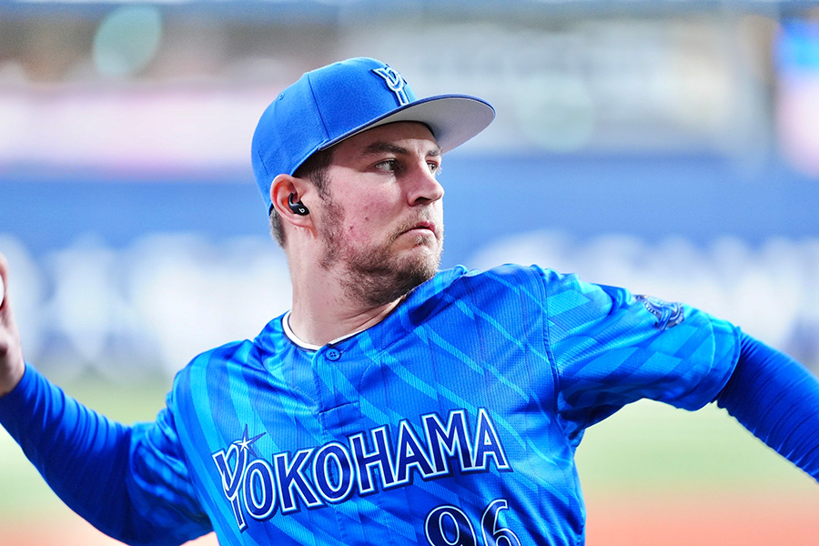 DeNAのトレバー・バウアー【写真：小林靖】