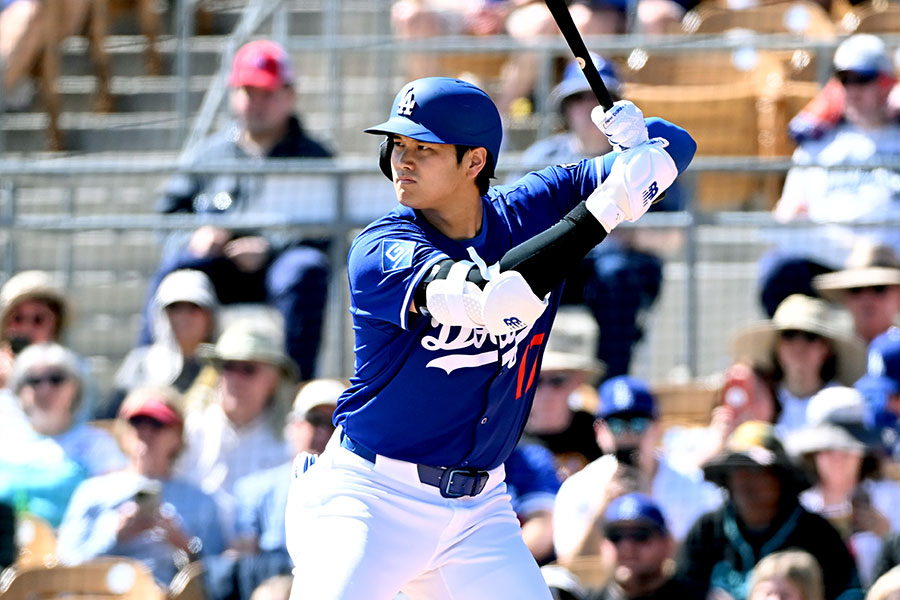 Dバックス戦に出場したドジャース・大谷翔平【写真：Getty Images】