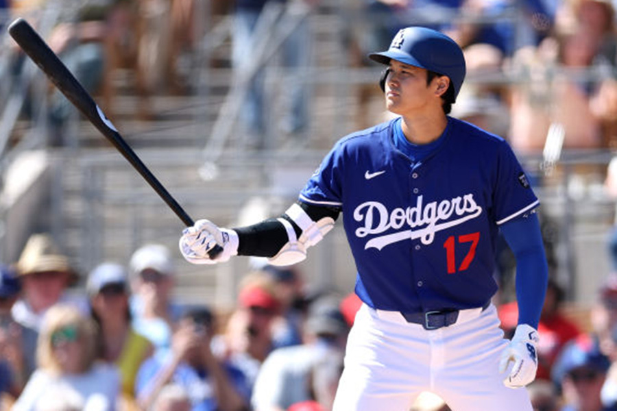 ガーディアンズ戦に出場したドジャース・大谷翔平【写真：Getty Images】