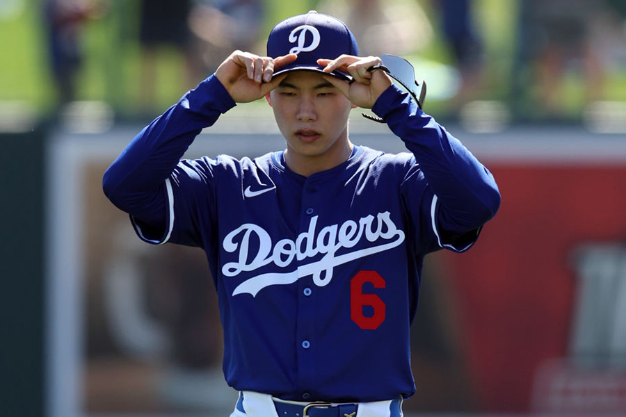 ドジャースのキム・ヘソン【写真：Getty Images】