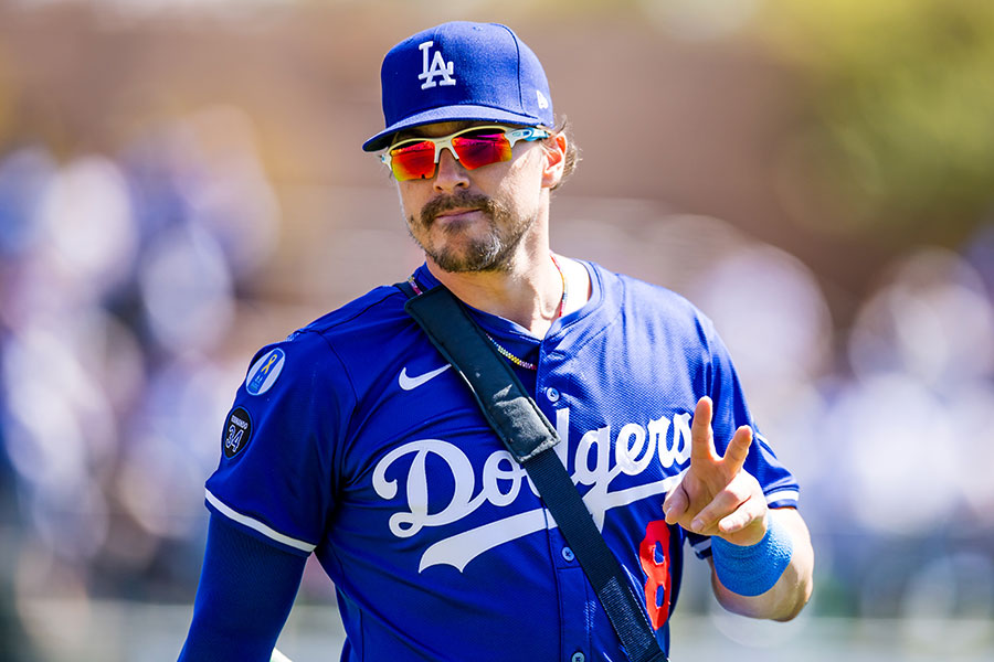 ドジャースのエンリケ・ヘルナンデス【写真：Getty Images】