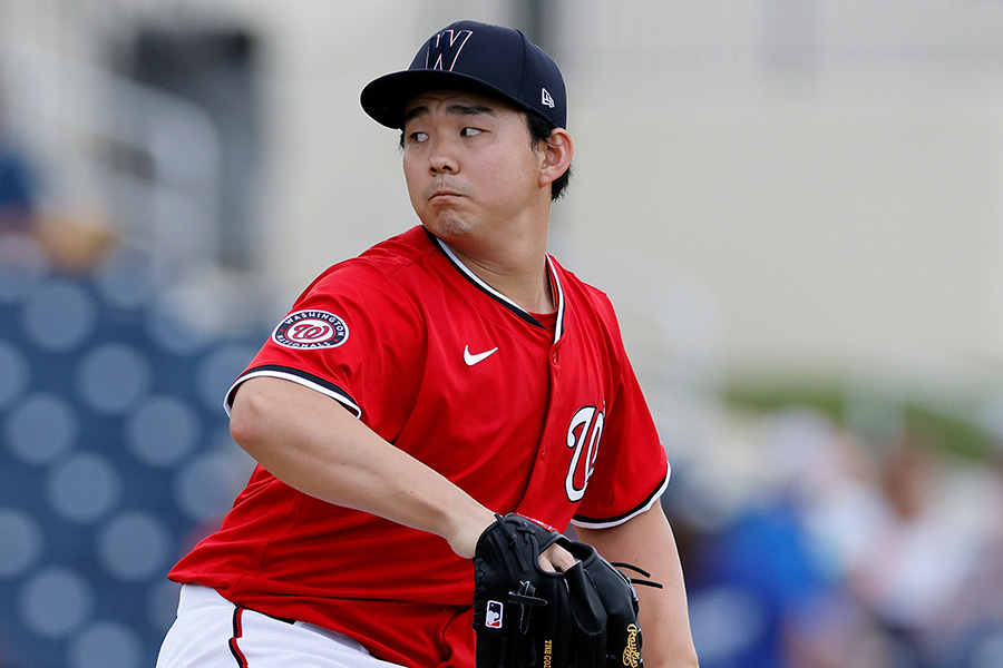 ナショナルズ・小笠原慎之介【写真：Getty Images】