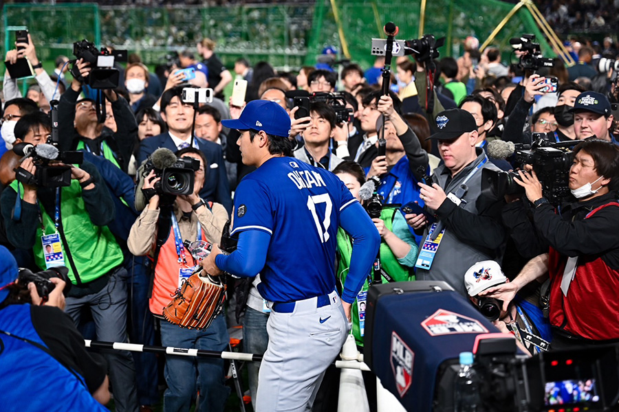 ドジャース・大谷翔平【写真：THE ANSWER／中戸川知世】