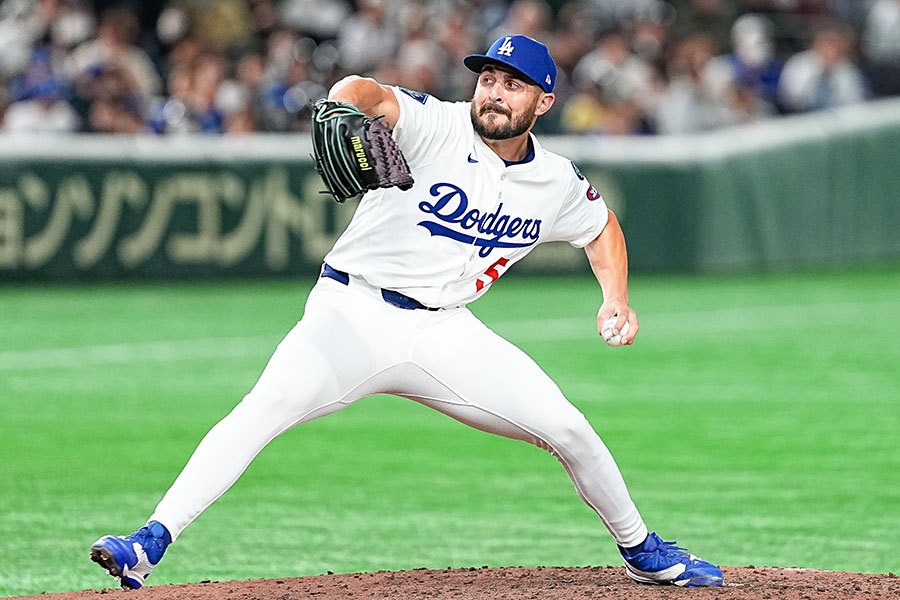 ドジャースのアレックス・ベシア【写真：Getty Images】