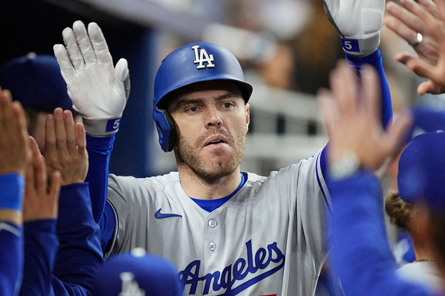 ドジャースのフレディ・フリーマン【写真：ロイター】