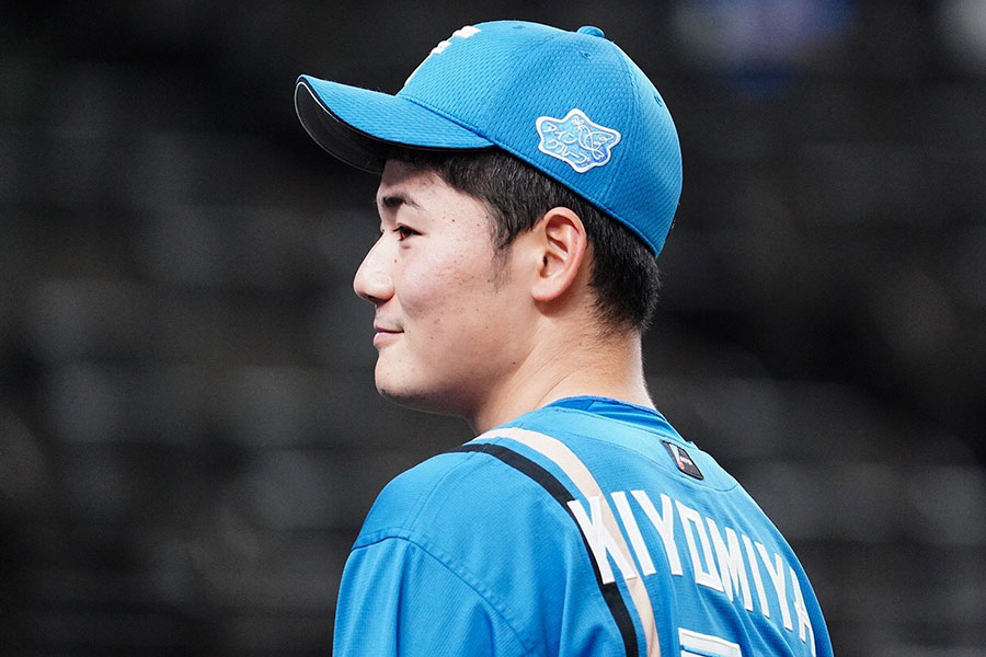 日本ハム・清宮幸太郎【写真：荒川祐史】