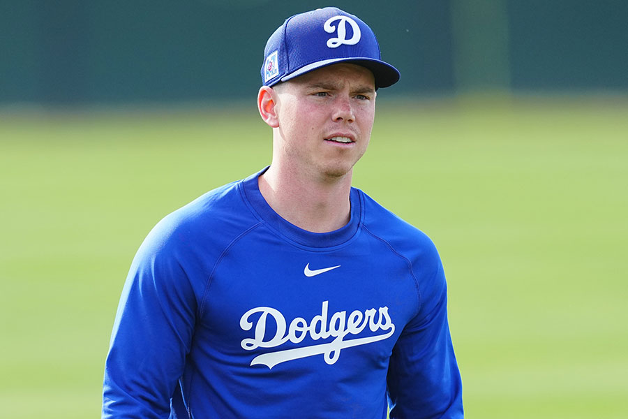 ドジャースのウィル・スミス【写真：荒川祐史】