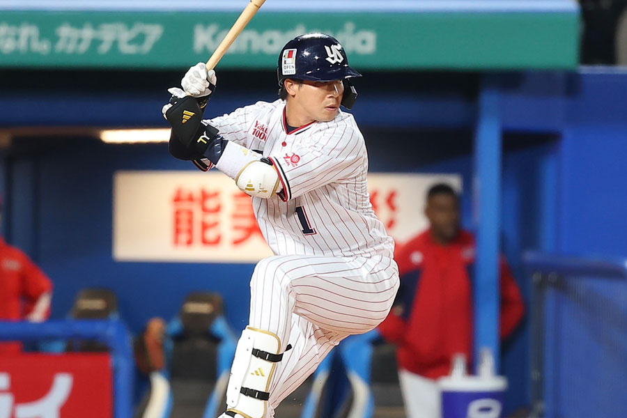 ヤクルト・山田哲人【写真：加治屋友輝】