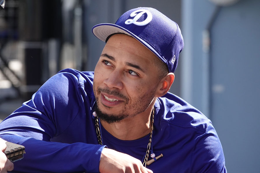 ドジャースのムーキー・ベッツ【写真:真柴健】