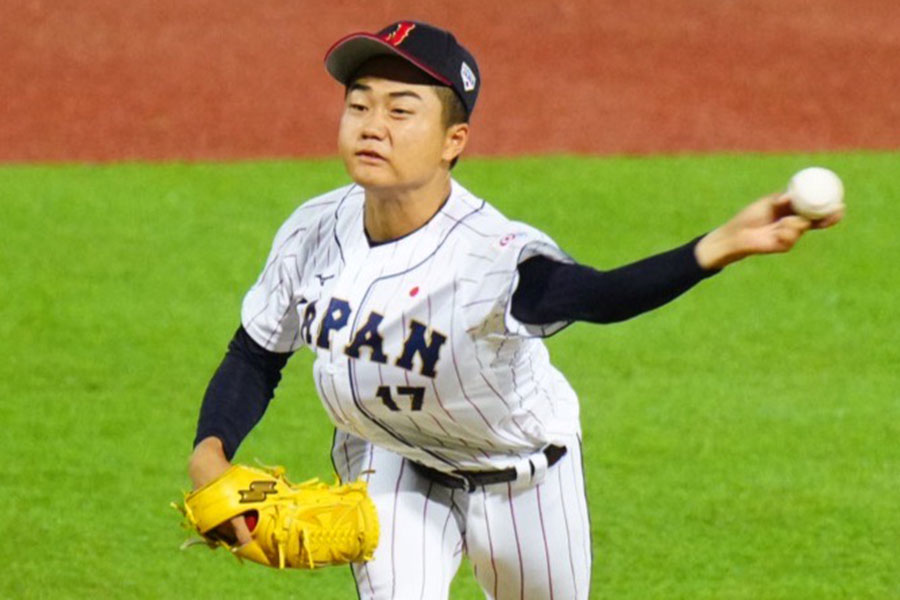 U-18日本代表時代の矢野海翔【写真：荒川祐史】