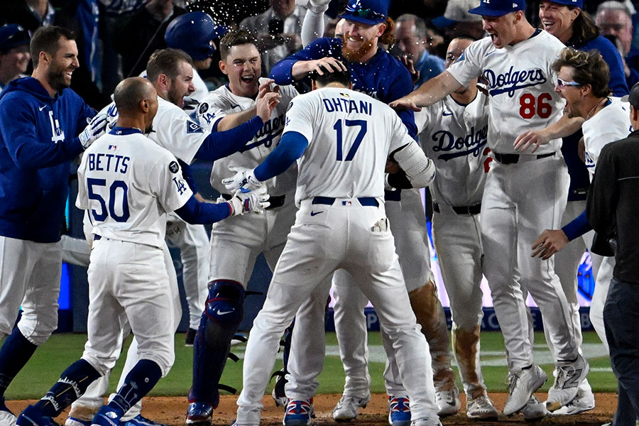 サヨナラ本塁打を放ったドジャース・大谷翔平【写真：Getty Images】