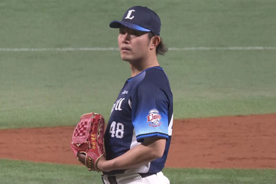 西武・今井達也【画像：パーソル パ・リーグTV】