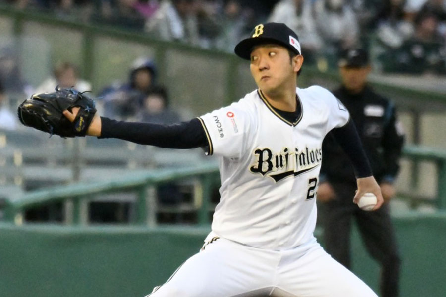 オリックス・田嶋大樹【写真：北野正樹】