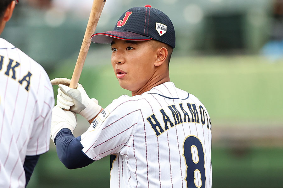 立大に進学した濱本遥大【写真：加冶屋友輝】