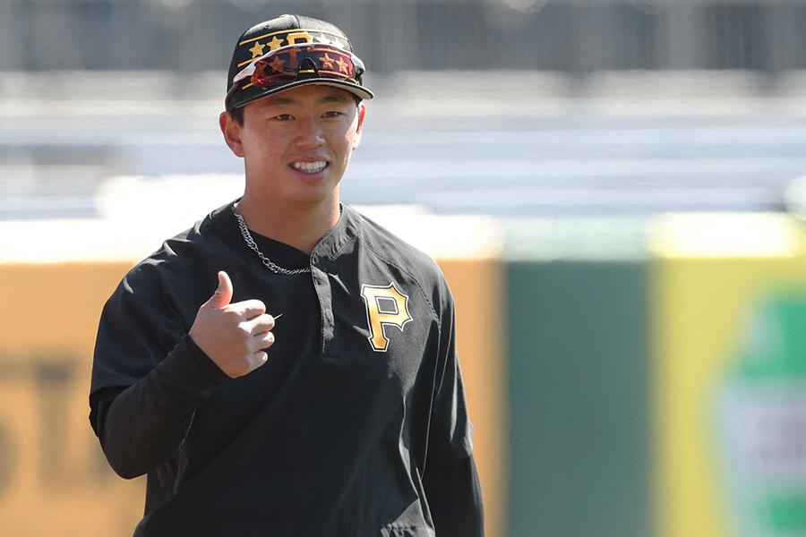 パイレーツのチェン・ツェンチー【写真：ロイター】