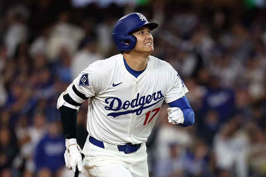 カブス戦に出場したドジャース・大谷翔平【写真：ロイター】