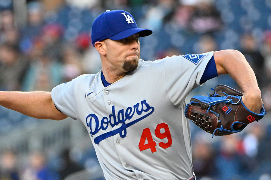 ドジャースのブレイク・トライネン【写真：ロイター】