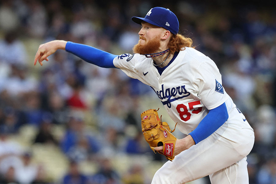 ドジャースのダスティン・メイ【写真：ロイター】