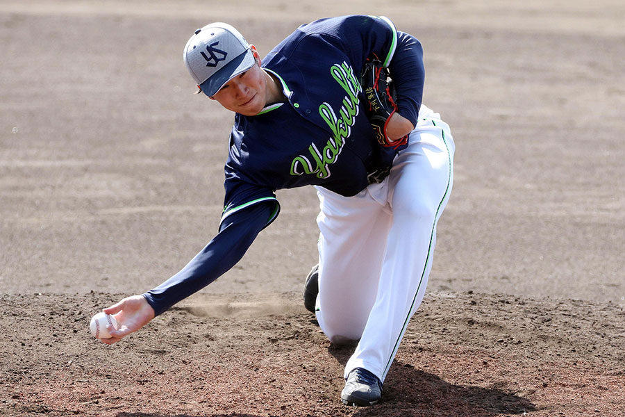 ヤクルト・下川隼佑【写真：栗木一考】