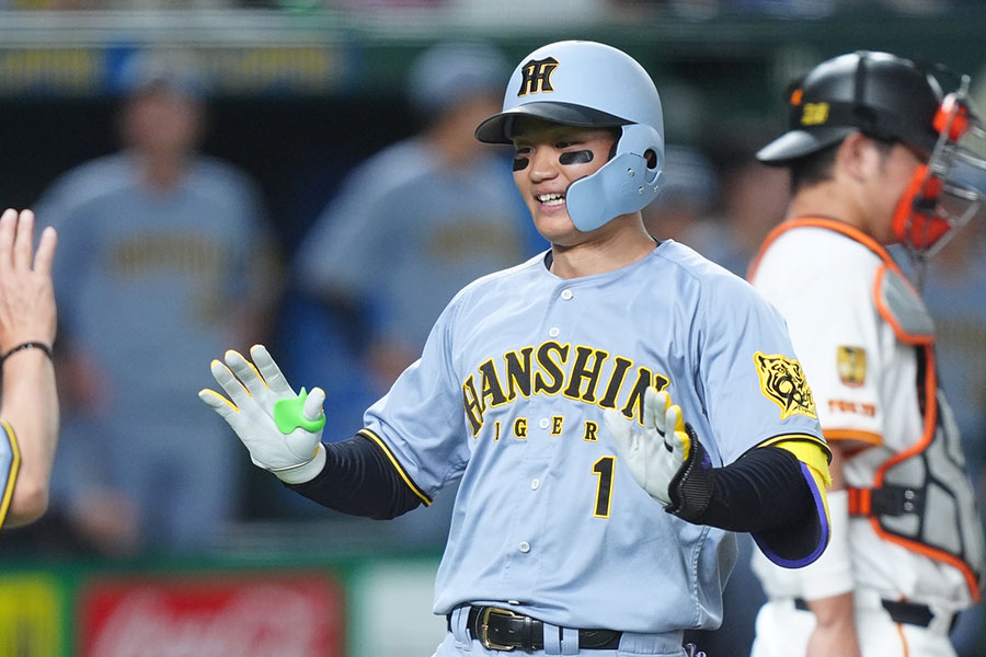 阪神・森下翔太【写真:矢口亨】