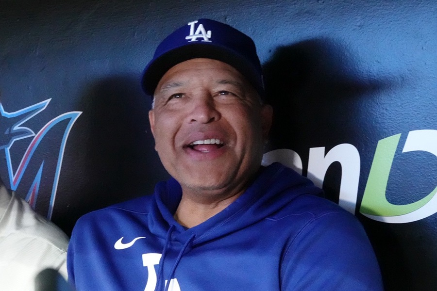 ドジャースのデーブ・ロバーツ監督【写真：真柴健】