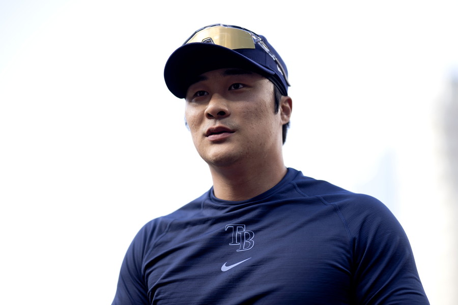 レイズのキム・ハソン【写真：Getty Images】