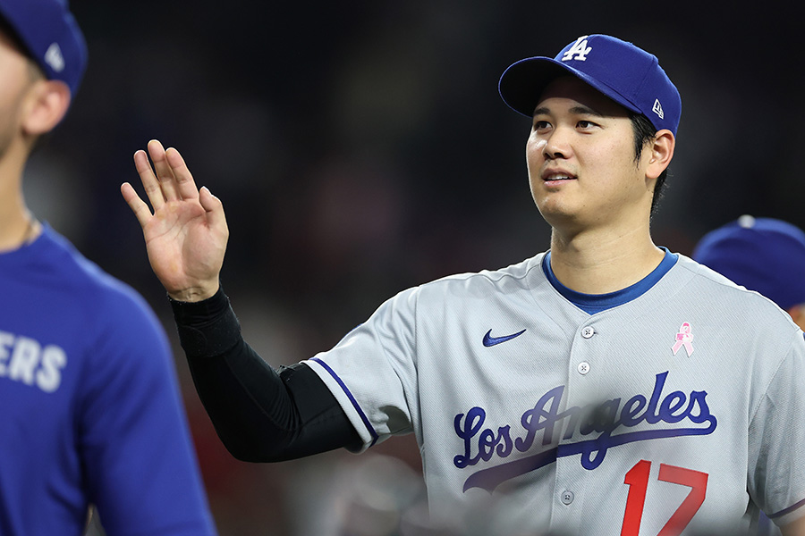 Dバックス戦に出場したドジャース・大谷翔平【写真：Getty Images】