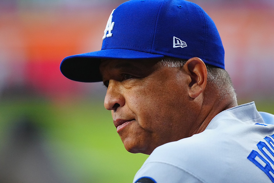 ドジャースのデーブ・ロバーツ監督【写真：荒川祐史】