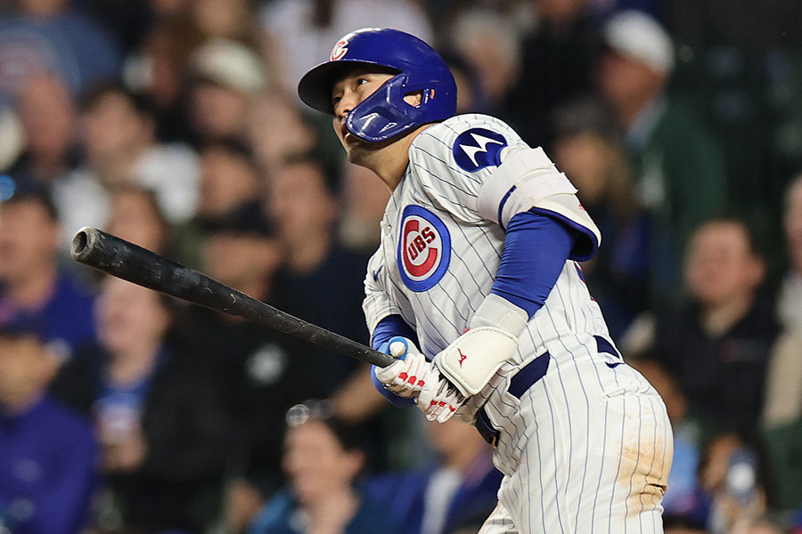 10号を放ったカブス・鈴木誠也【写真：Getty Images】