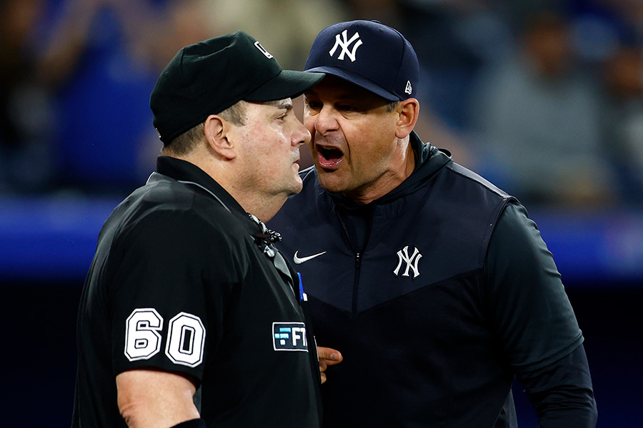 ヤンキースのアーロン・ブーン監督【写真：Getty Images】