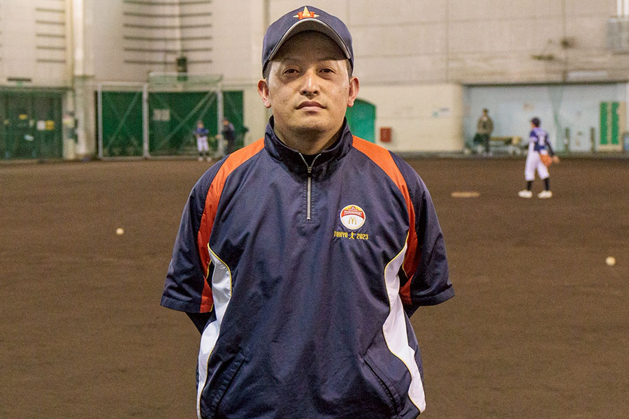 八戸ベースボールクラブの藤ヶ森貴之監督【写真：伊藤賢汰】