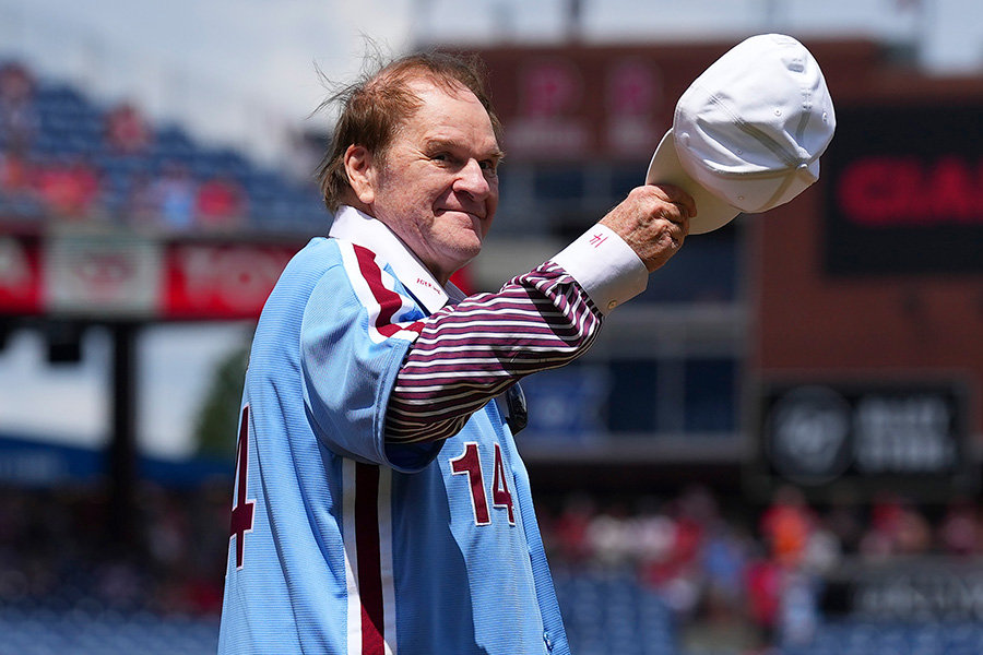 MLB歴代1位の通算4256安打を誇るピート・ローズ氏【写真：Getty Images】