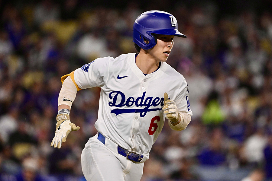 ドジャースのキム・ヘソン【写真：Getty Images】