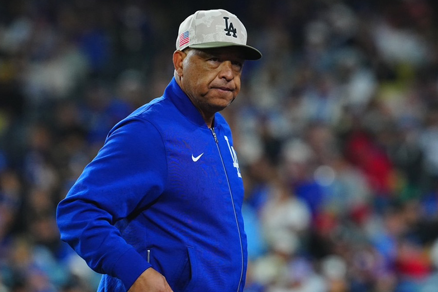 ドジャースのデーブ・ロバーツ監督【写真：荒川祐史】