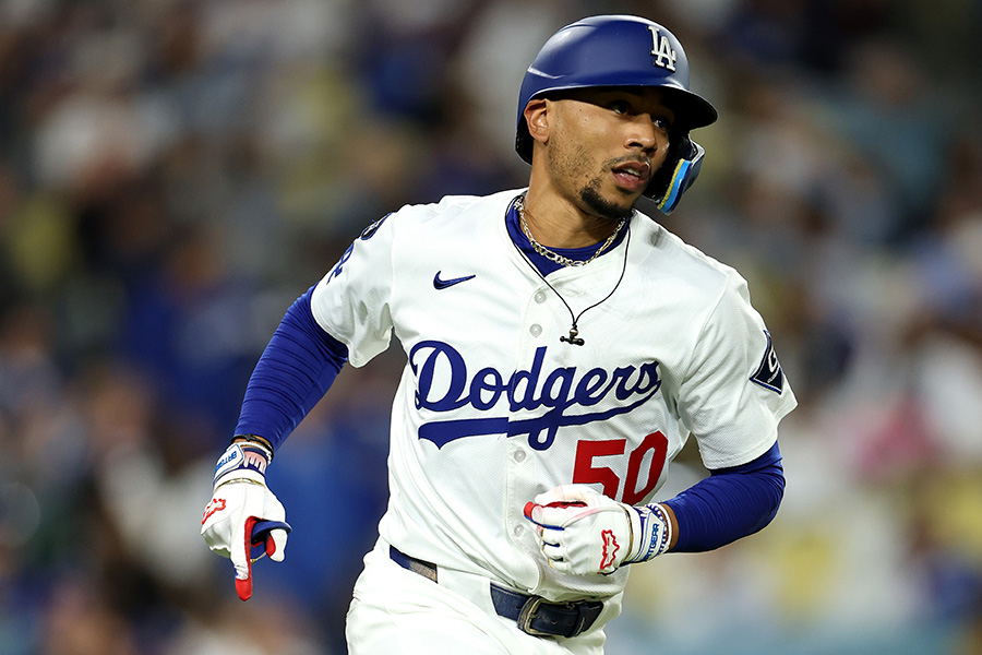 Dバックス戦に出場したドジャースのムーキー・ベッツ【写真：Getty Images】