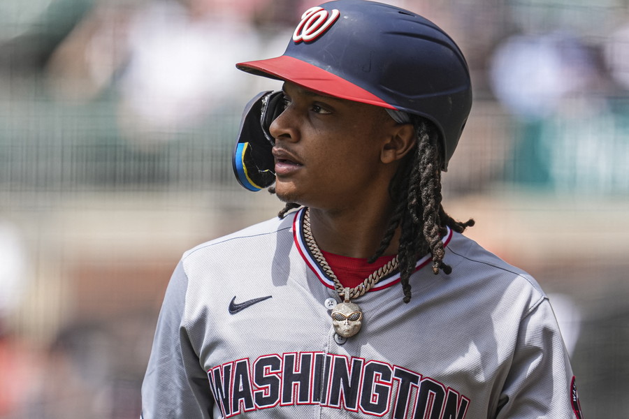 ナショナルズのCJ・エイブラムス【写真：ロイター】