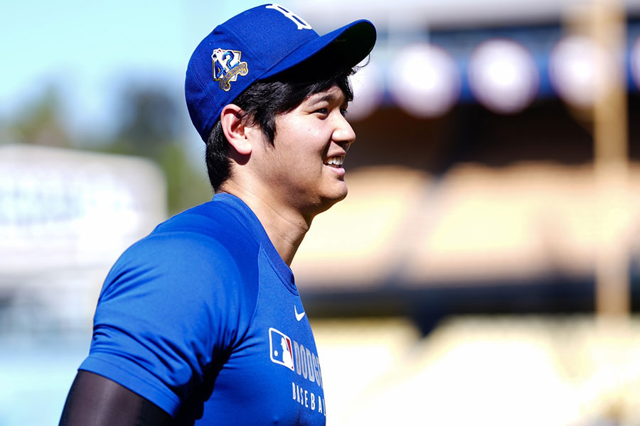 ドジャース・大谷翔平【写真：荒川祐史】