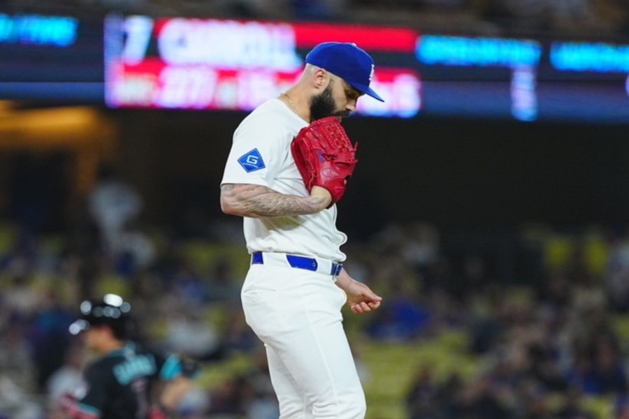 ドジャースのタナー・スコット【写真：荒川祐史】