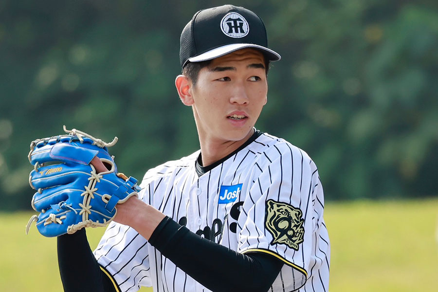 阪神・今朝丸裕喜【写真：小池義弘】