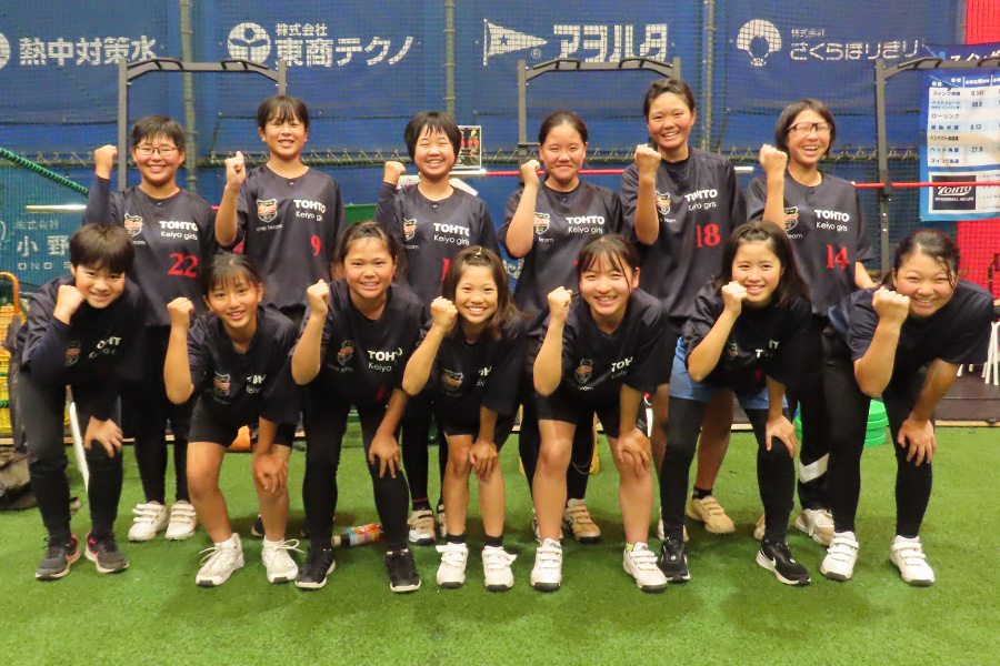 18人が入部した東都京葉ガールズ【写真:片倉尚文】