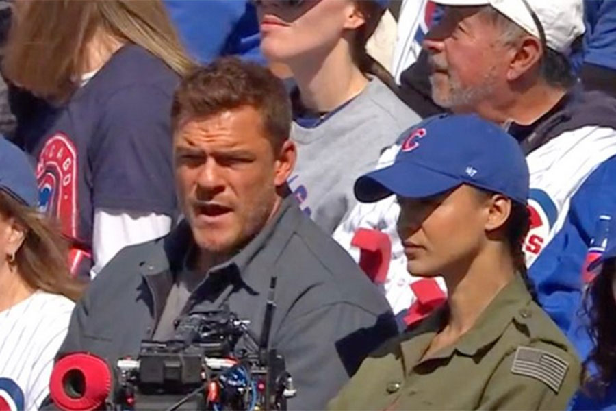 カブス戦に登場した【写真：MLB公式インスタグラムより】